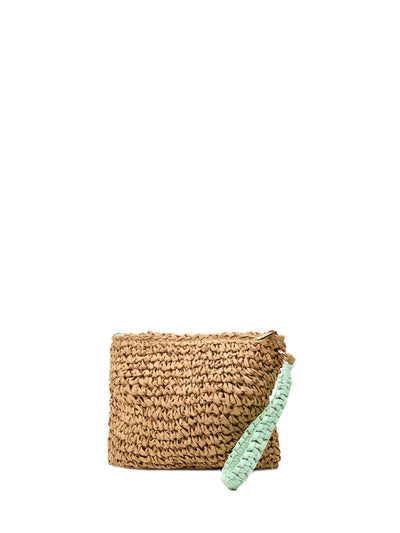 Sundek Pochette Donna Aw740abpa100 Beige/Verde Acqua