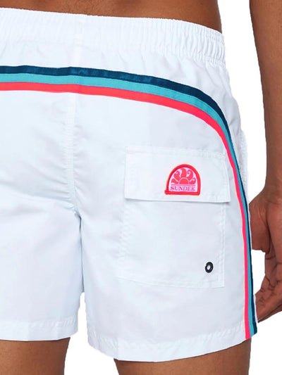Sundek Costume Uomo M504bdta100 Bianco