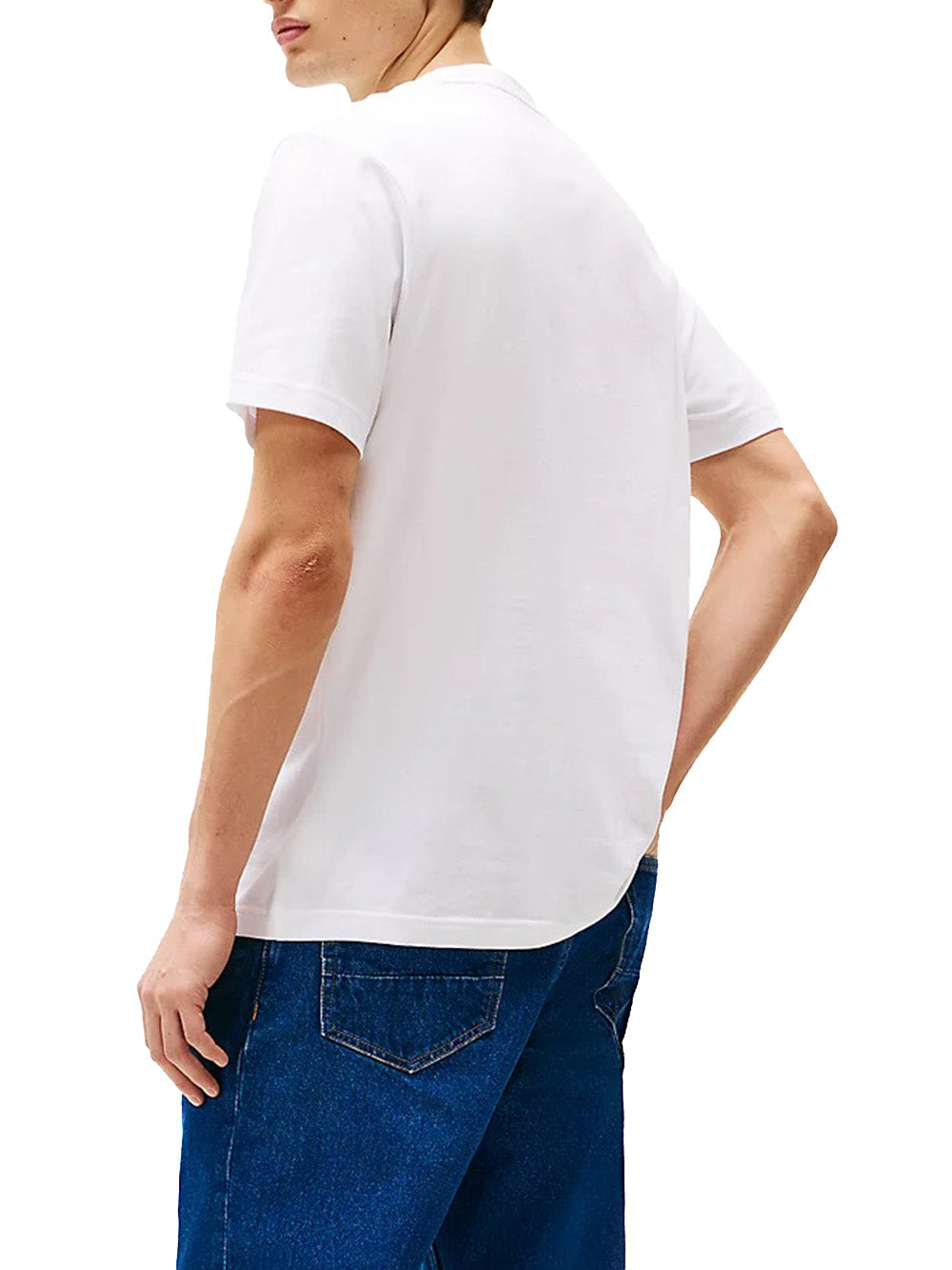 Tommy Hilfiger T-shirt Uomo Mw0mw38622 Bianco