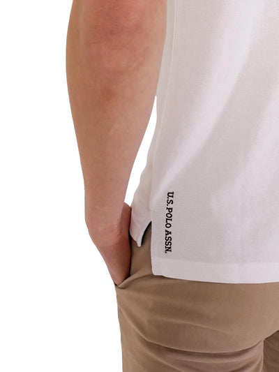 U.S. Polo Assn. Polo Uomo King Us41197001 Bianco