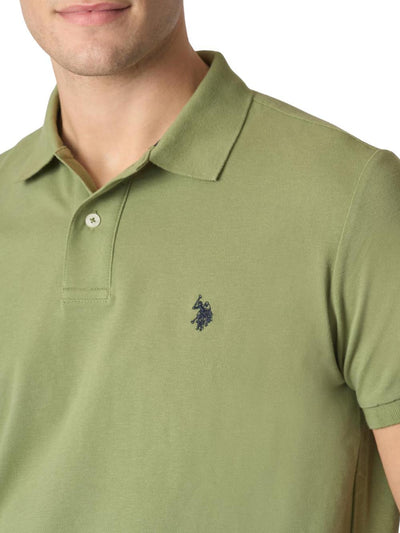 U.S. Polo Assn. Polo Uomo King Us41197001 Verde salvia