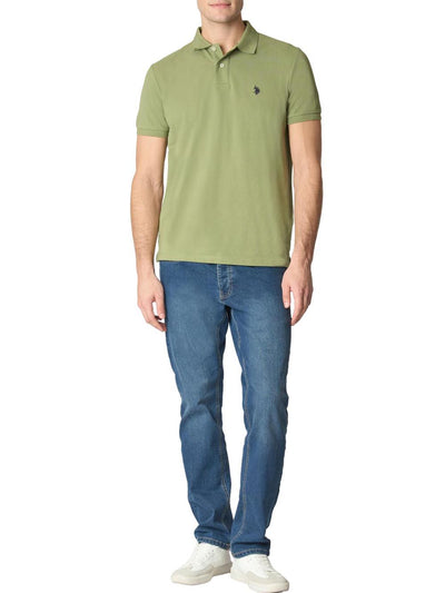 U.S. Polo Assn. Polo Uomo King Us41197001 Verde salvia