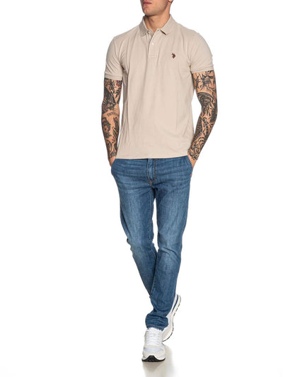 U.S. Polo Assn. Polo Uomo King Us41197001 Beige