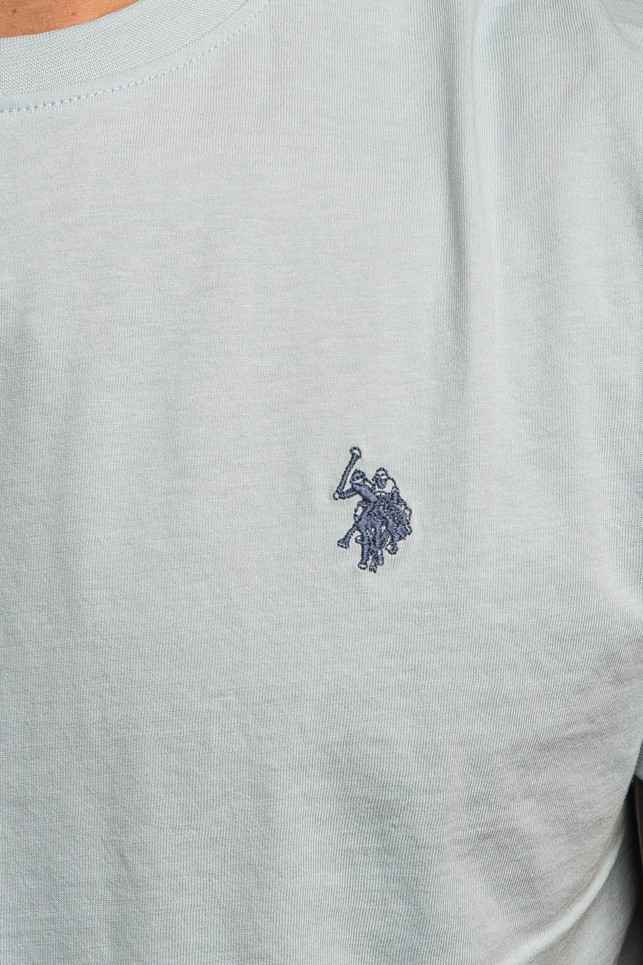 U.S. Polo Assn. T-shirt Uomo Mick Us41154004 Celeste
