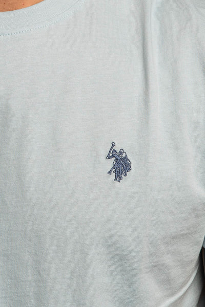 U.S. Polo Assn. T-shirt Uomo Mick Us41154004 Celeste