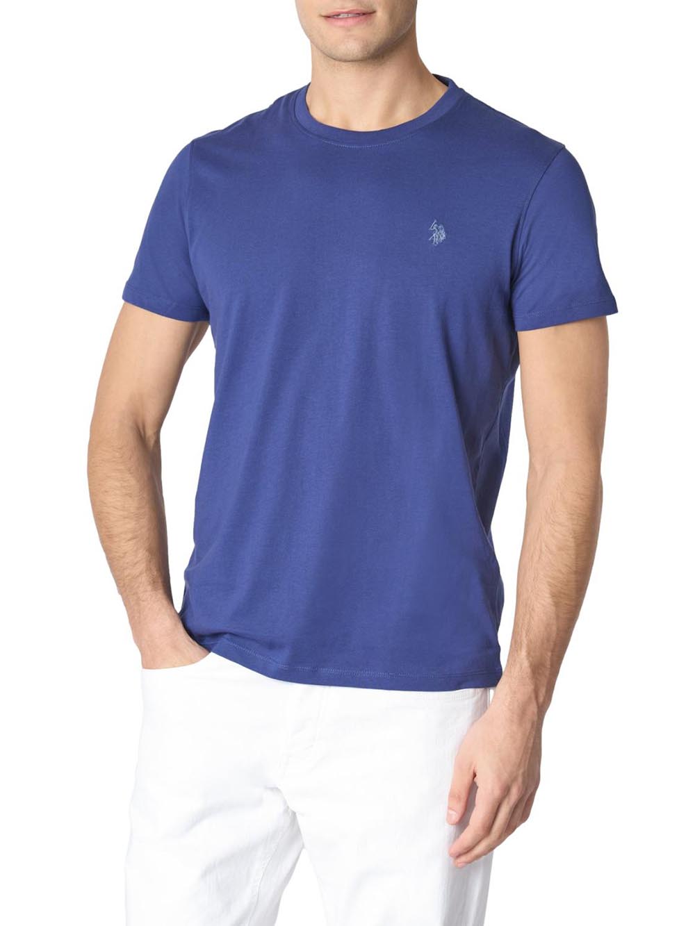U.S. Polo Assn. T-shirt Uomo Mick Us41154004 Blu