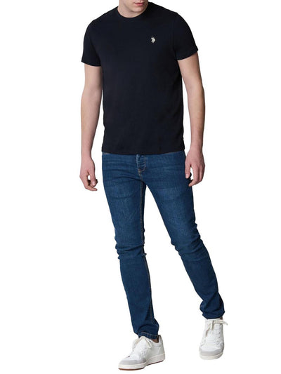 U.S. Polo Assn. T-shirt Uomo Mick Us41154004 Nero