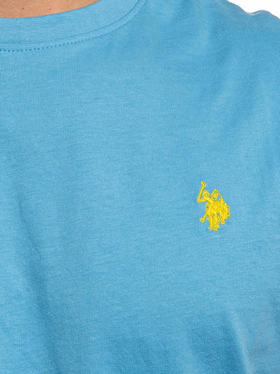 U.S. Polo Assn. T-shirt Uomo Mick Us41154004 Celeste