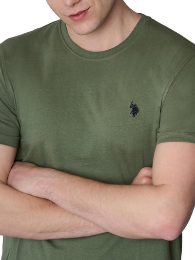 U.S. Polo Assn. T-shirt Uomo Mick Us41154004 Verde militare