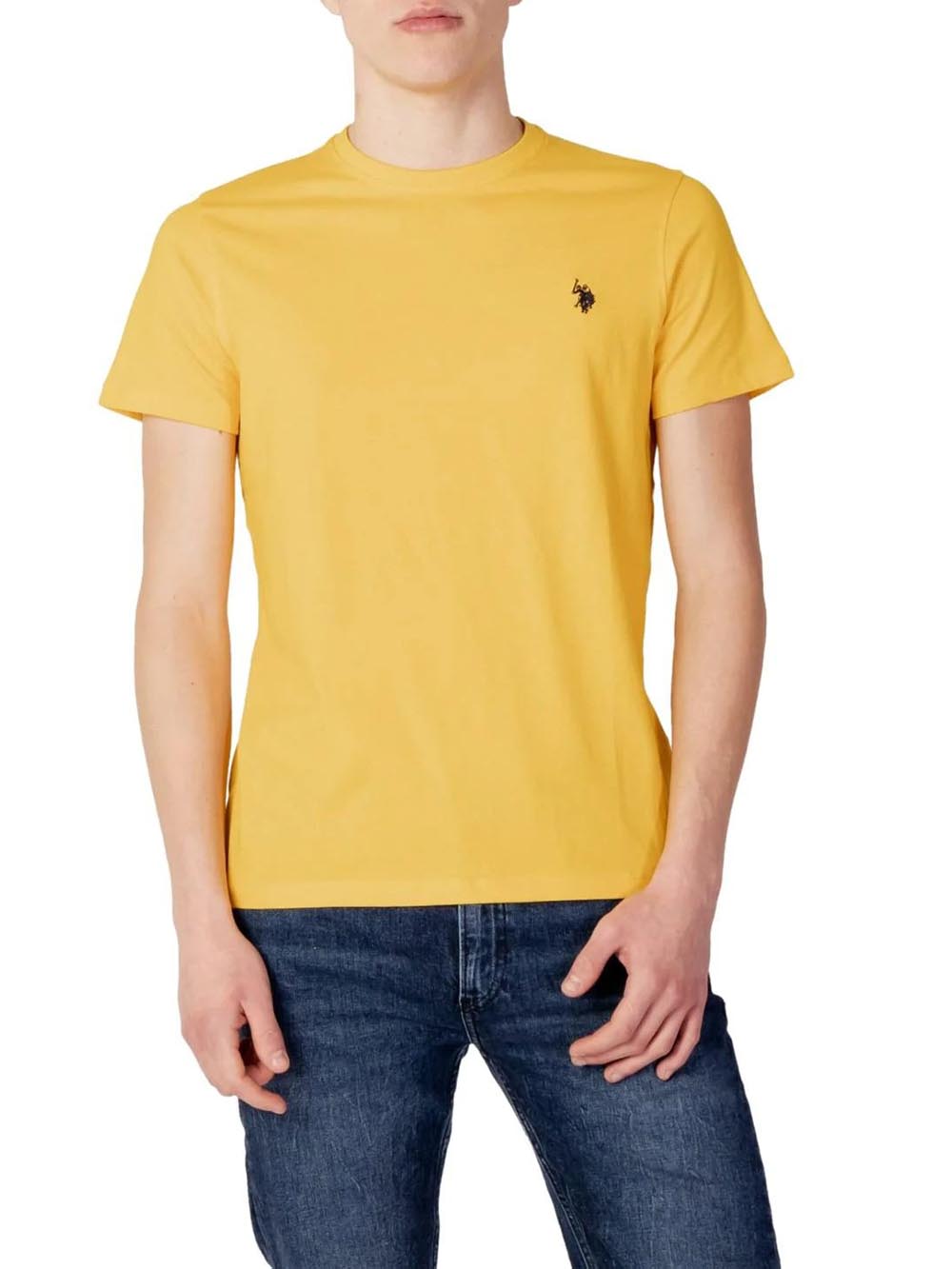 U.S. Polo Assn. T-shirt Uomo Mick Us41154004 Giallo