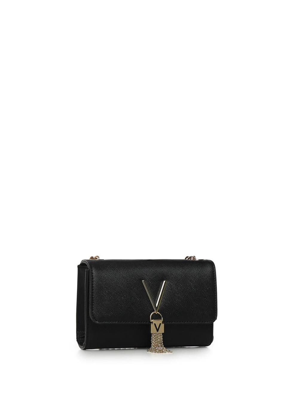 Valentino Borsa a Tracolla Donna Vbs1ij03 Nero oro