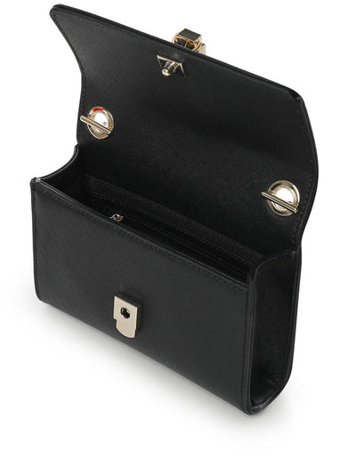 Valentino Borsa a Tracolla Donna Vbs1ij03 Nero oro