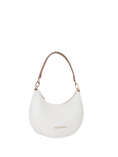 Valentino Borsa a Tracolla Donna Vbs5a808 Bianco/Cuoio