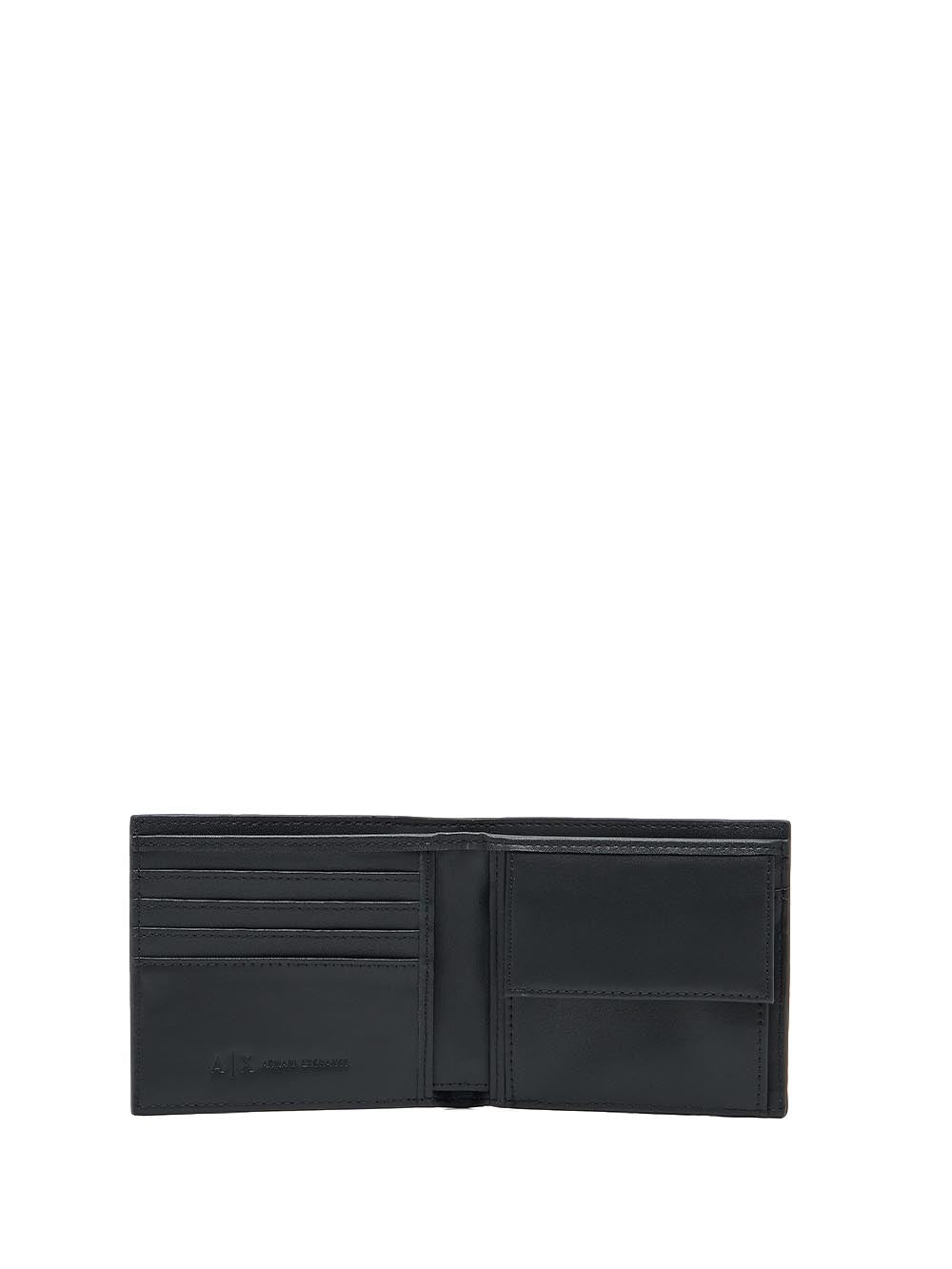 Armani Exchange Portafoglio Uomo Xm000167 Af12133 Nero