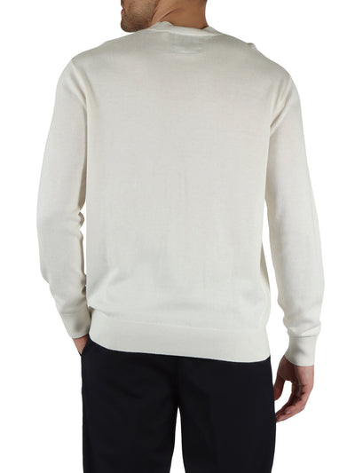 Armani Exchange Pullover Uomo Xm000338 Af12291 Panna