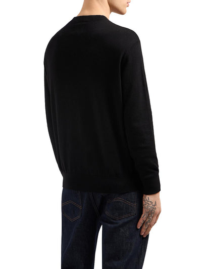 Armani Exchange Pullover Uomo Xm000338 Af12291 Nero