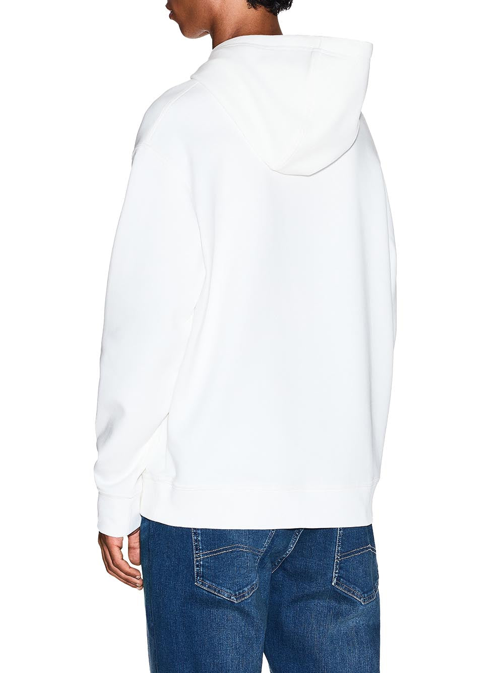 Armani Exchange Felpa Uomo Xm000369 Af10818 Panna