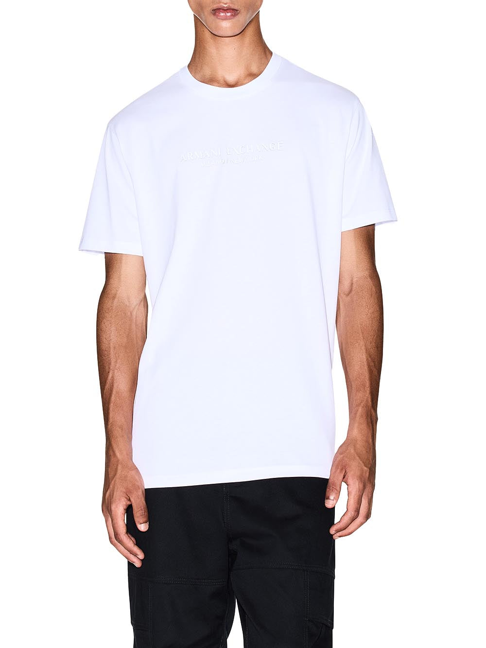 Armani Exchange T-shirt Uomo Xm001280 Af10361 Bianco