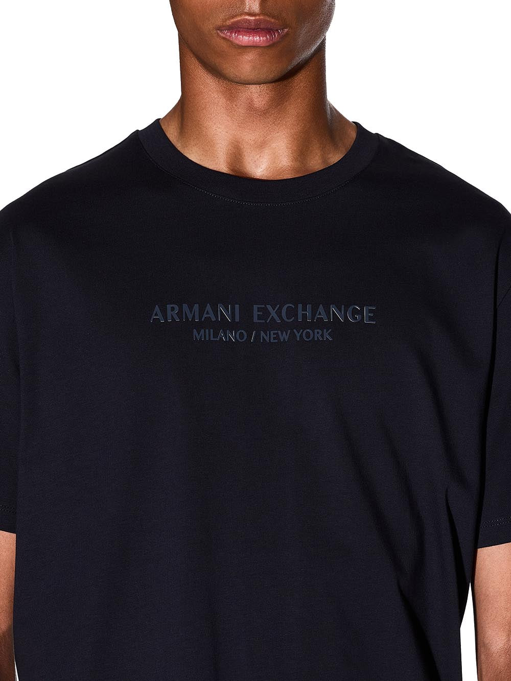 Armani Exchange T-shirt Uomo Xm001280 Af10361 Blu