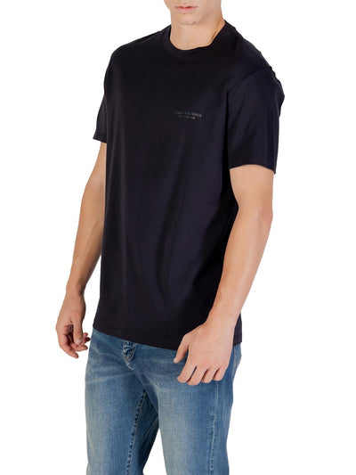 Armani Exchange T-shirt Uomo Xm001281 Af10361 Blu