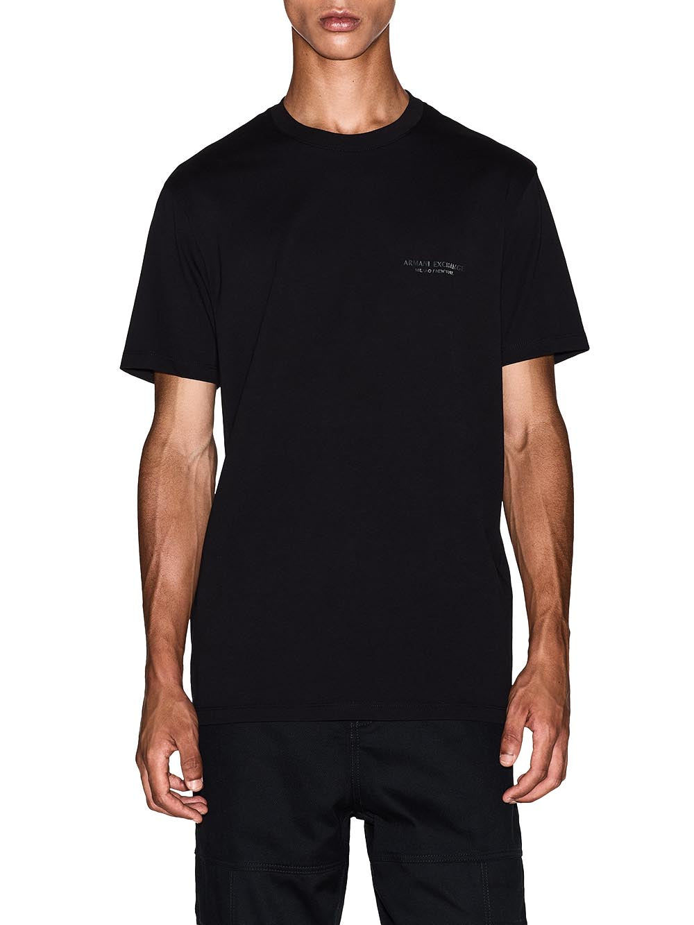 Armani Exchange T-shirt Uomo Xm001281 Af10361 Nero