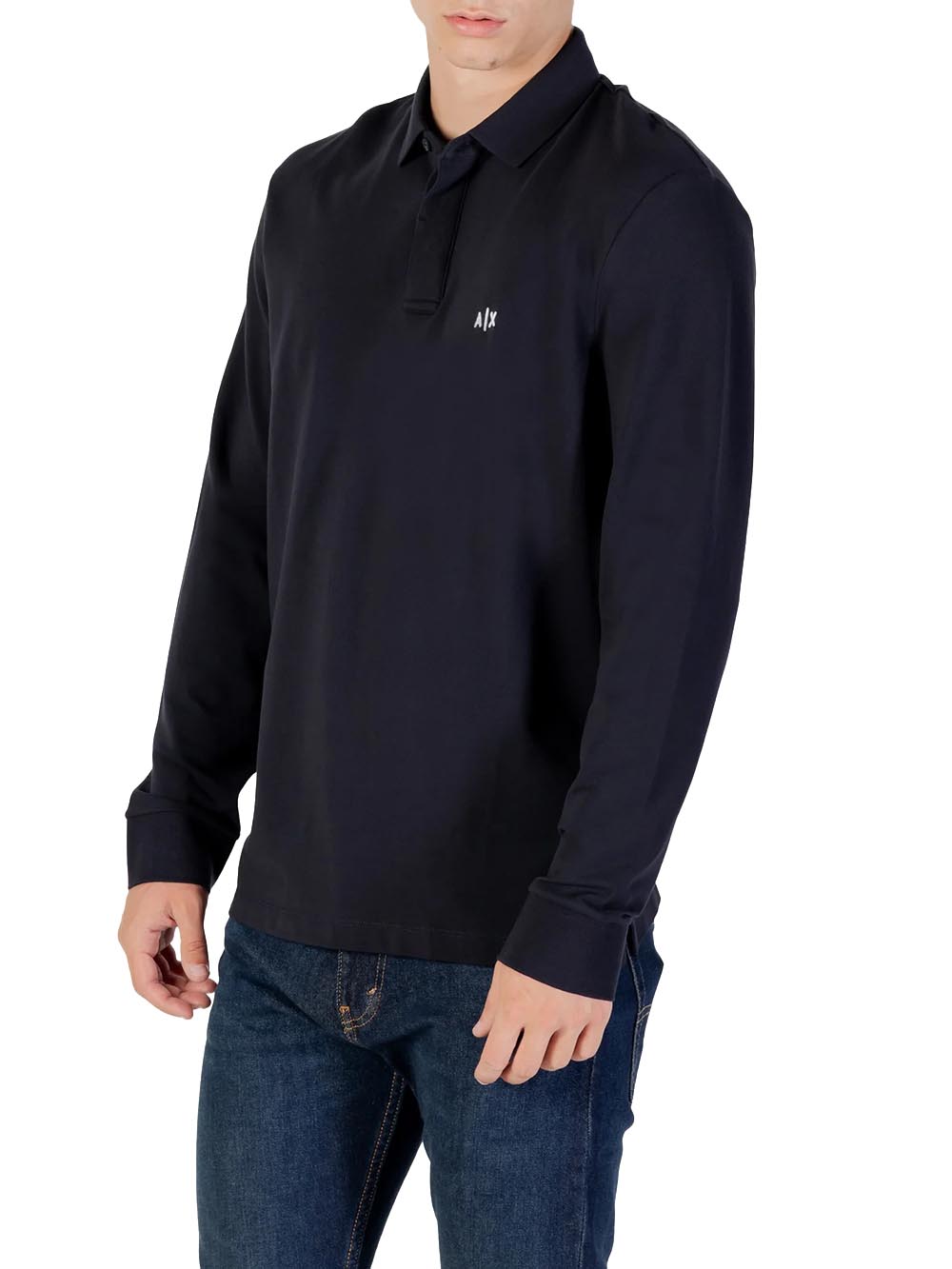 Armani Exchange Polo Uomo Xm001288 Af17321 Blu