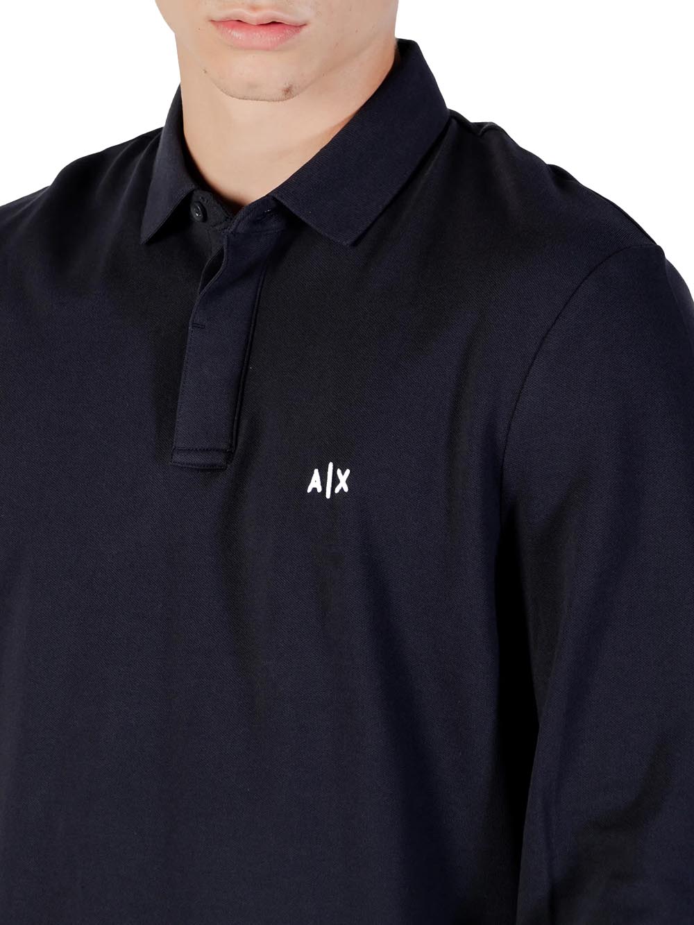 Armani Exchange Polo Uomo Xm001288 Af17321 Blu