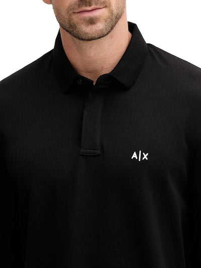 Armani Exchange Polo Uomo Xm001288 Af17321 Nero