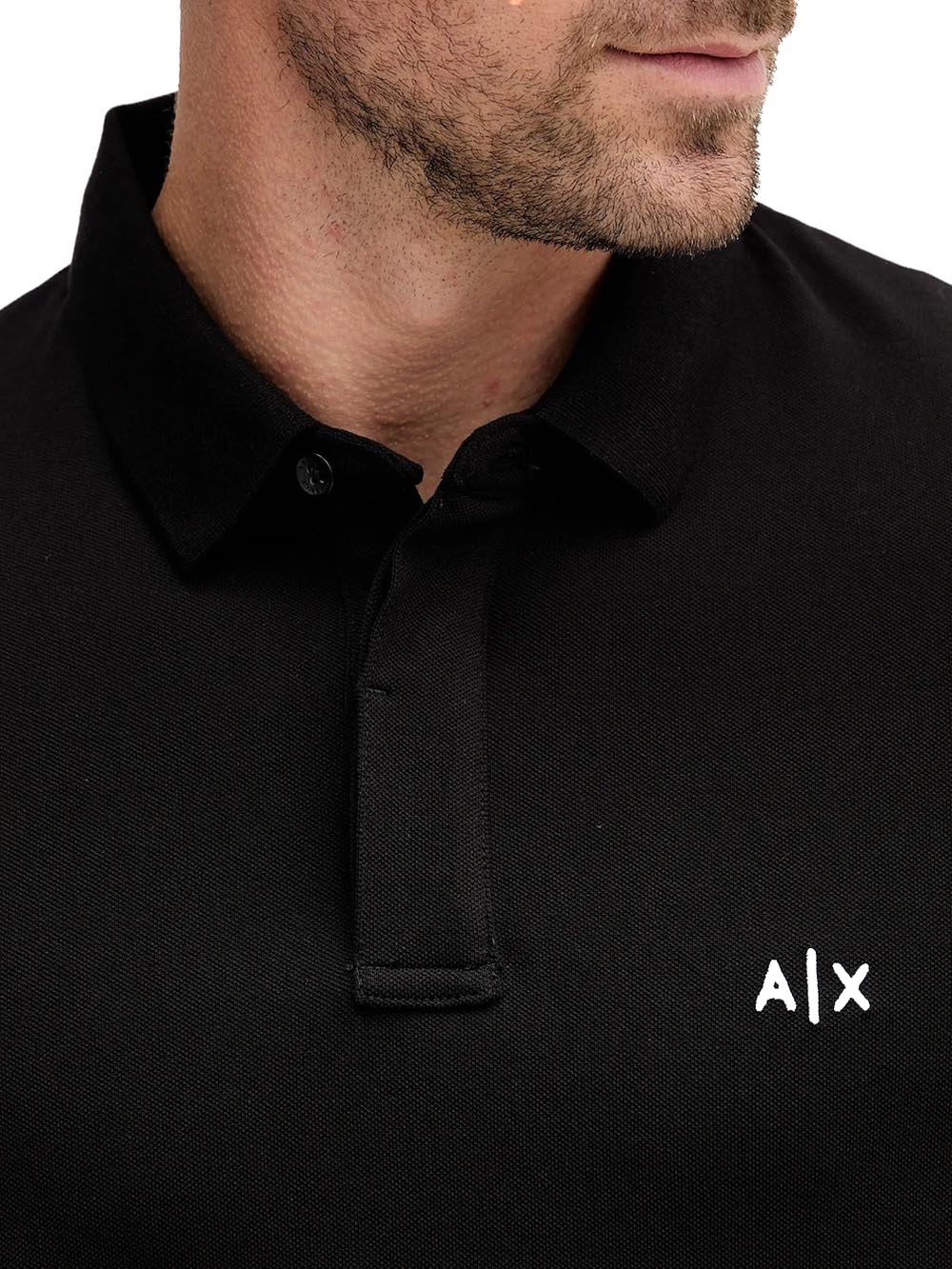 Armani Exchange Polo Uomo Xm001288 Af17321 Nero