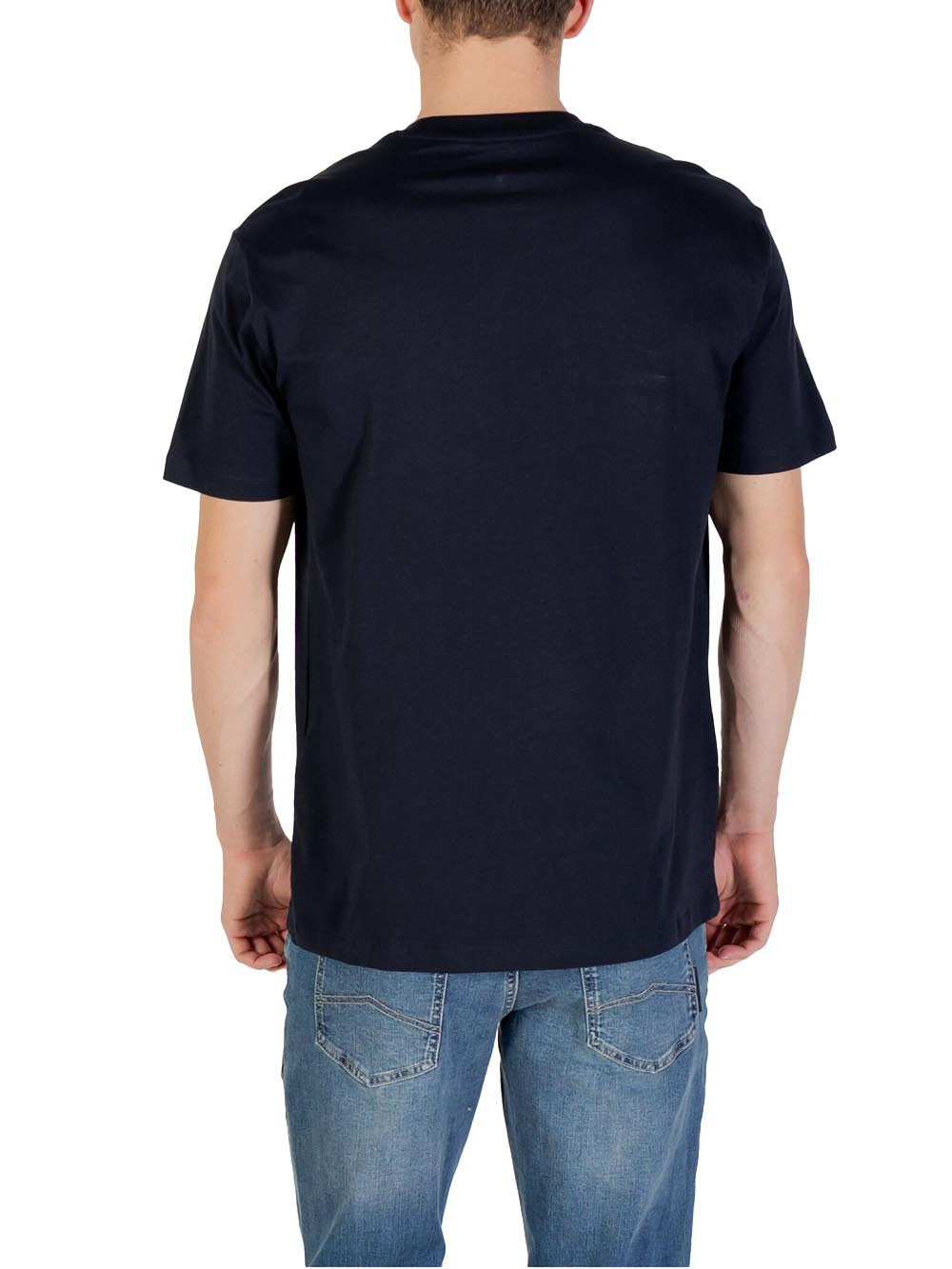 Armani Exchange T-shirt Uomo Xm001568 Af10358 Blu