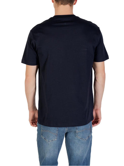 Armani Exchange T-shirt Uomo Xm001568 Af10358 Blu
