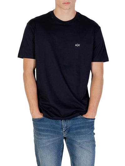 Armani Exchange T-shirt Uomo Xm001568 Af10358 Blu