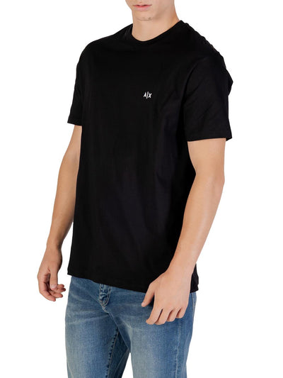 Armani Exchange T-shirt Uomo Xm001568 Af10358 Nero