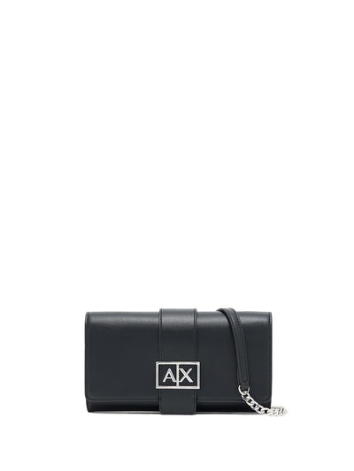 Armani Exchange Portafoglio Donna Xw000358 Af12039 Nero