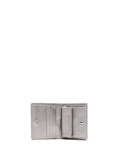 Armani Exchange Portafoglio Donna Xw000360 Af12039 Grigio argento
