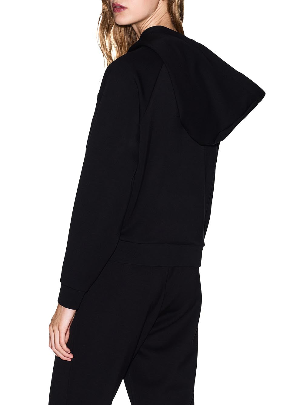 Armani Exchange Felpa Donna Xw000827 Af13397 Nero