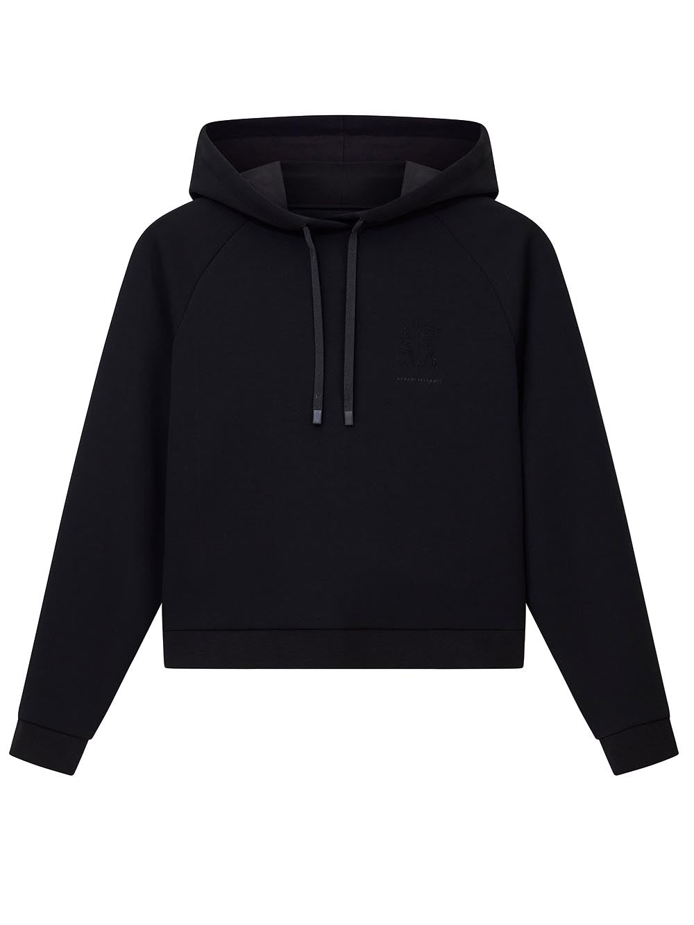 Armani Exchange Felpa Donna Xw000827 Af13397 Nero