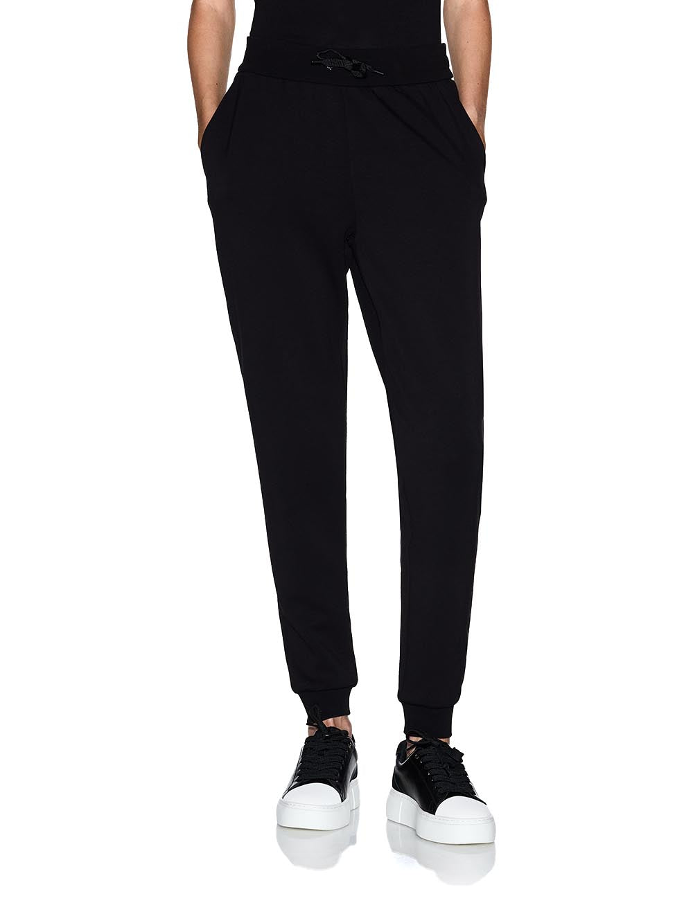 Armani Exchange Pantalone Donna Xw000828 Af13397 Nero