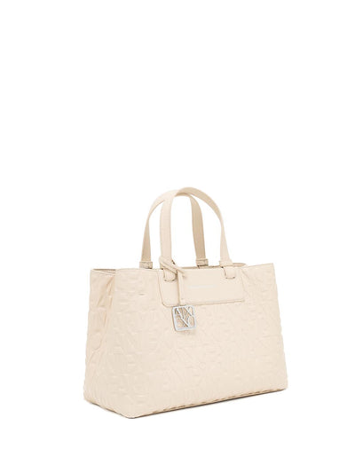 Armani Exchange Borsa a Mano Donna Xw001222 Af15774 Beige