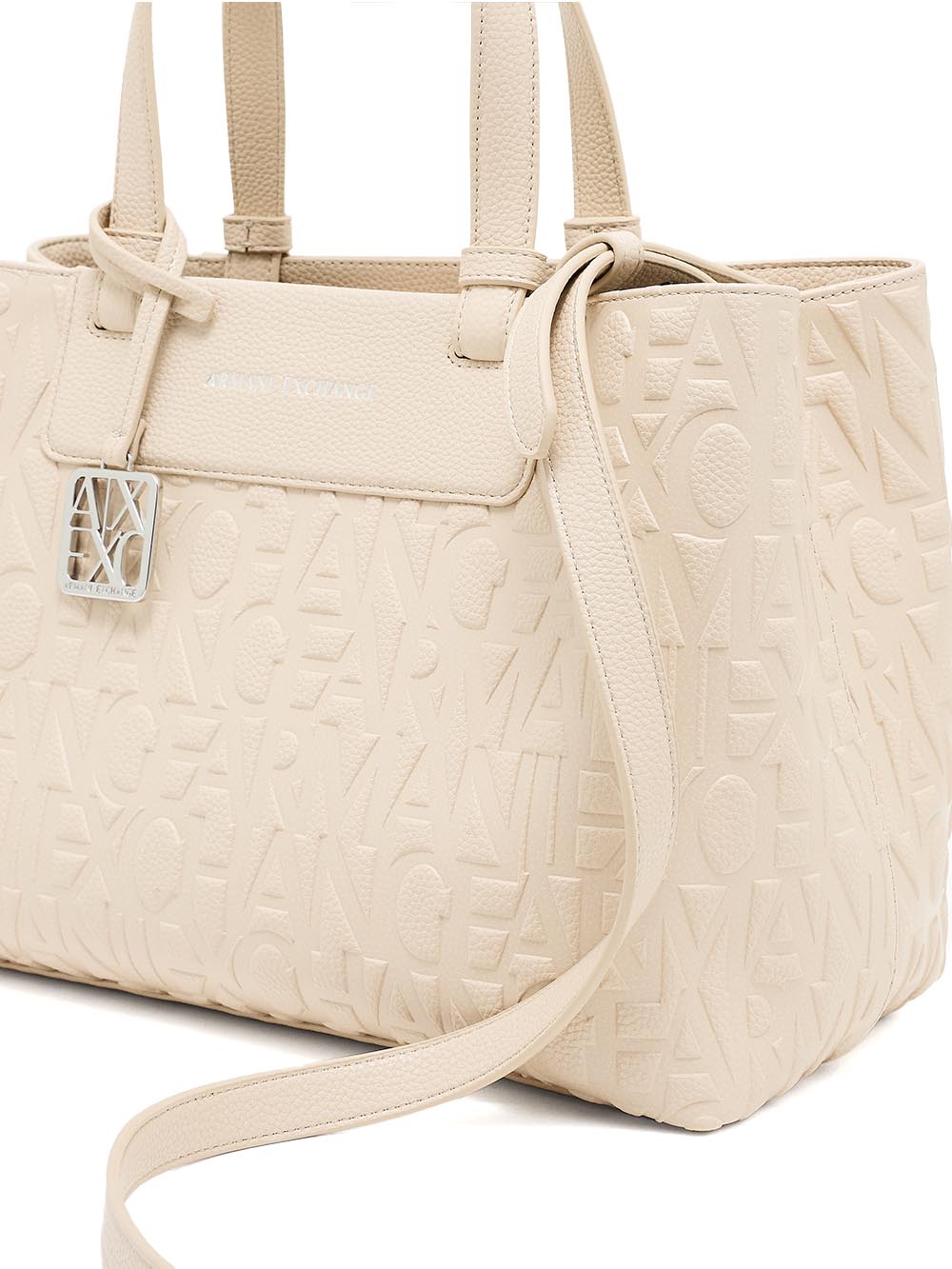 Armani Exchange Borsa a Mano Donna Xw001222 Af15774 Beige