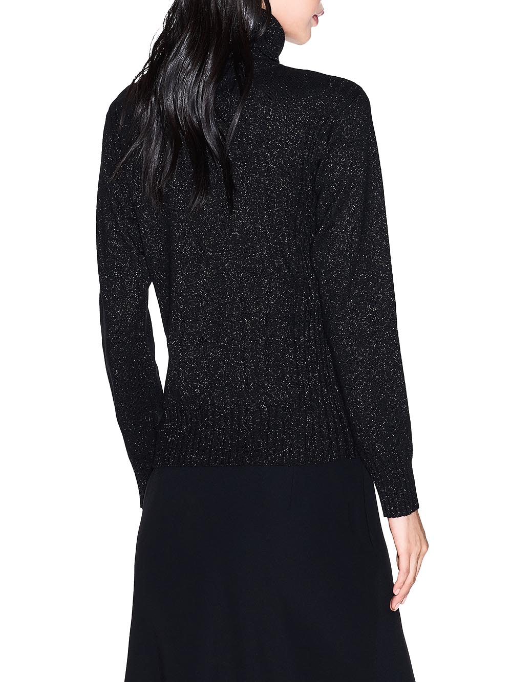Armani Exchange Pullover Donna Xw001321 Af16181 Nero/Silver