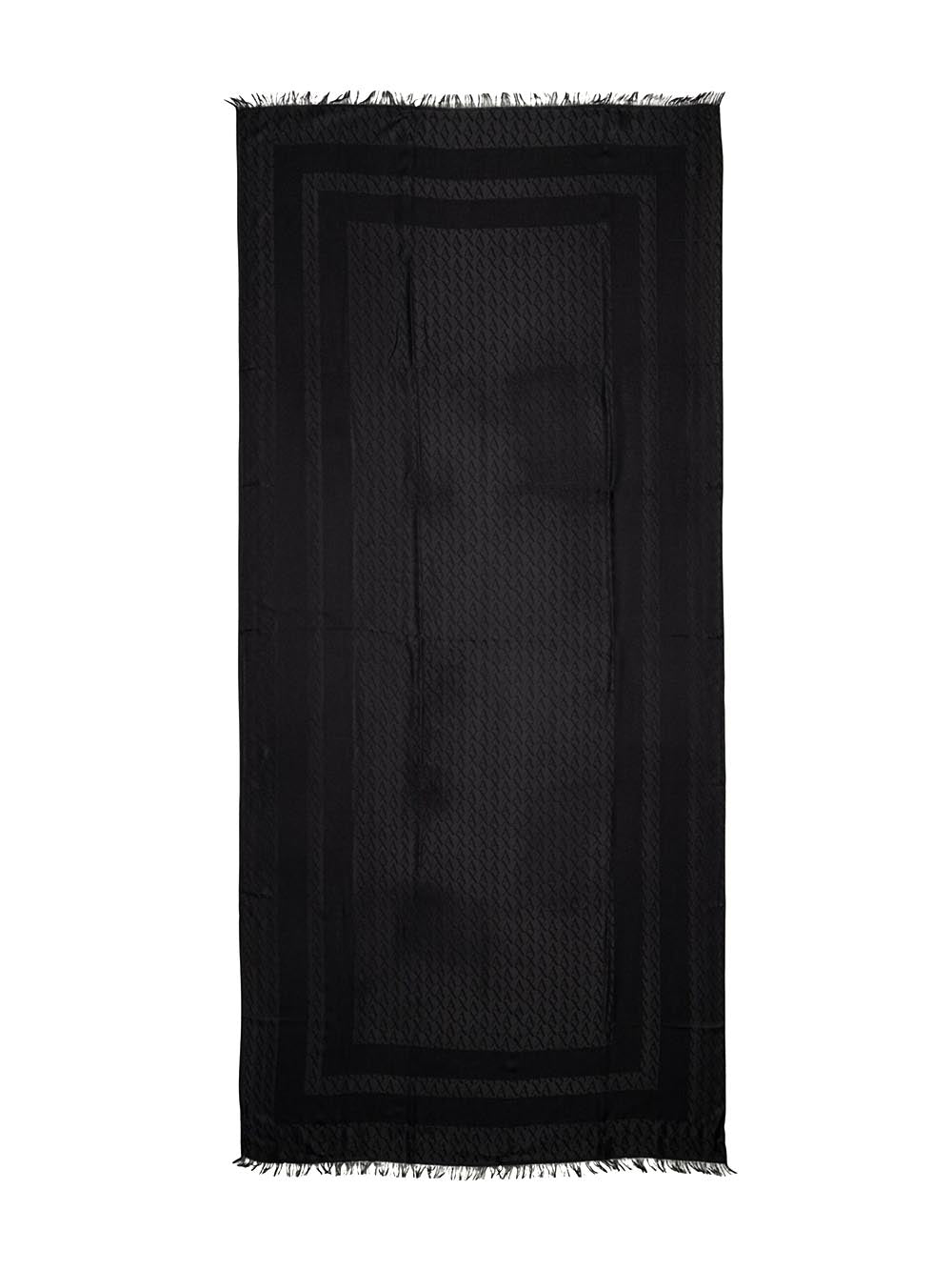 Armani Exchange Sciarpa Donna Xw001408 Af16977 Nero