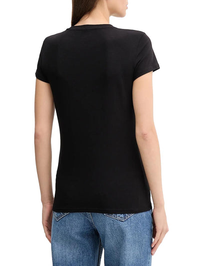 Armani Exchange T-shirt Donna Xw001458 Af16294 Nero