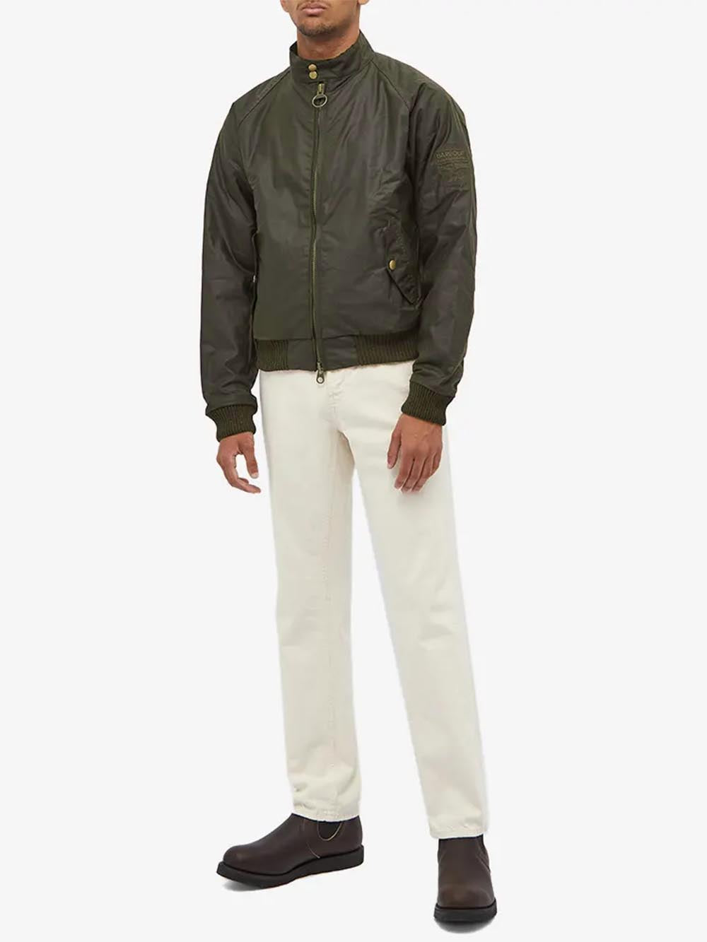 Barbour International Giubbino Uomo Mwx0465 Verde oliva