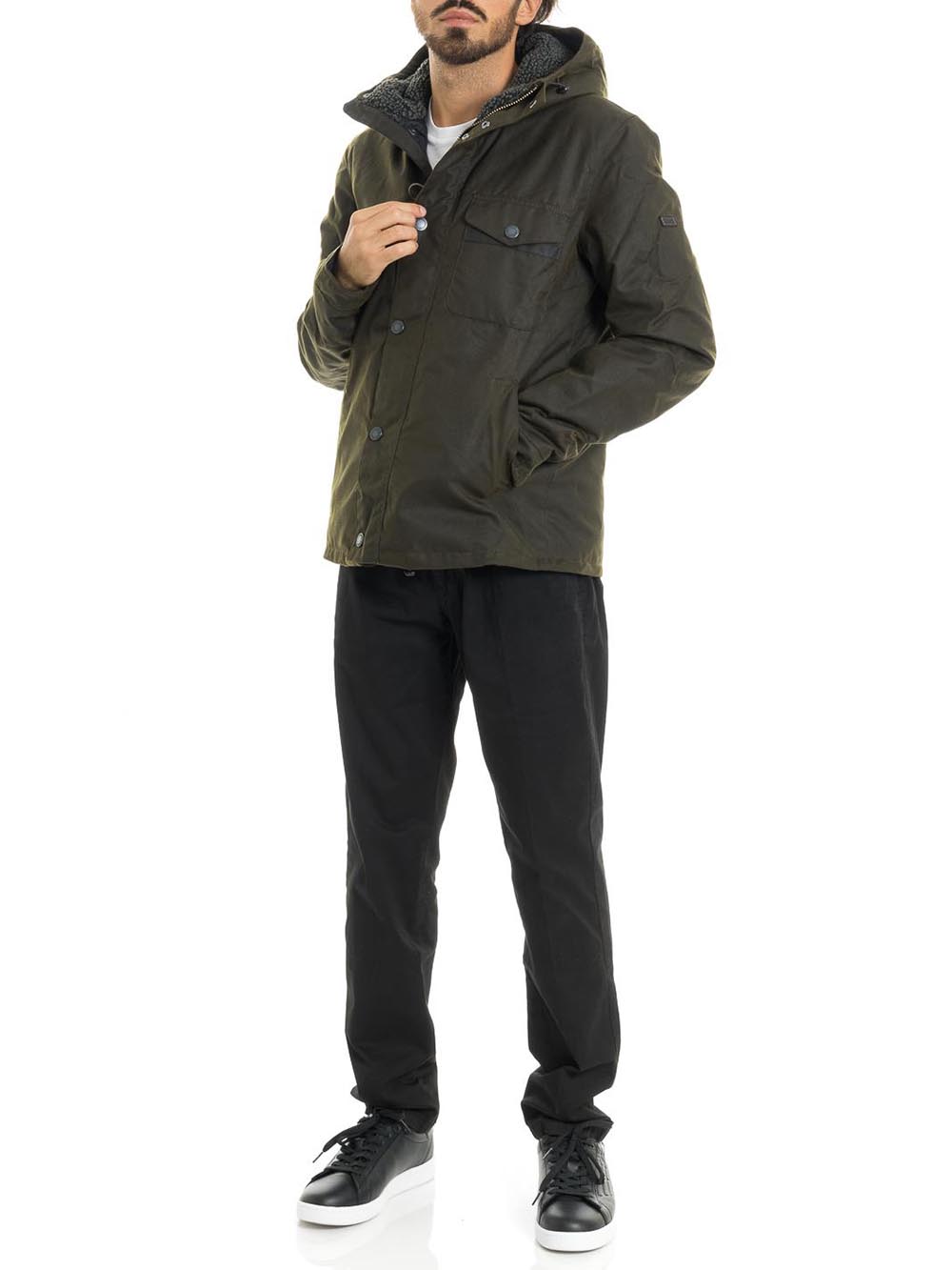 Barbour International Giubbino Uomo Mwx1372 Verde oliva