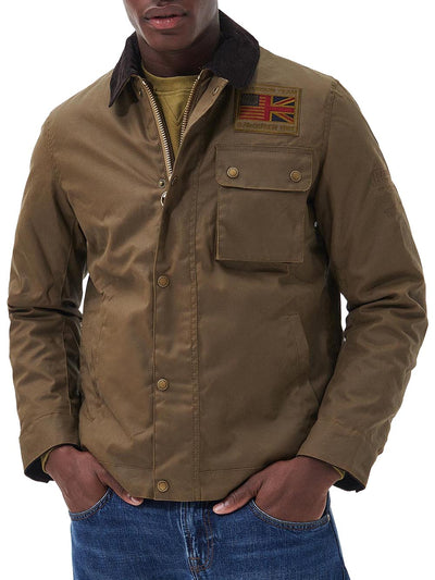 Barbour International Giubbino Uomo Mwx1853 Marrone