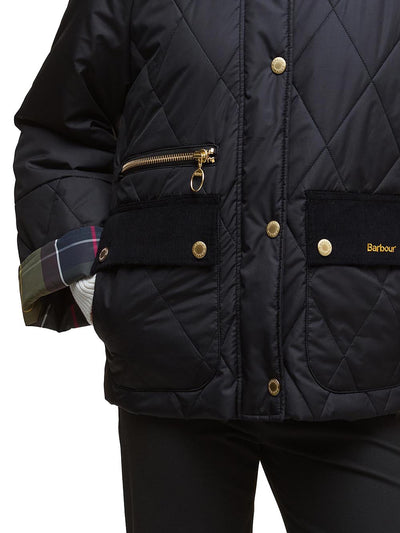 Barbour Giubbino Donna Lqu1840 Nero