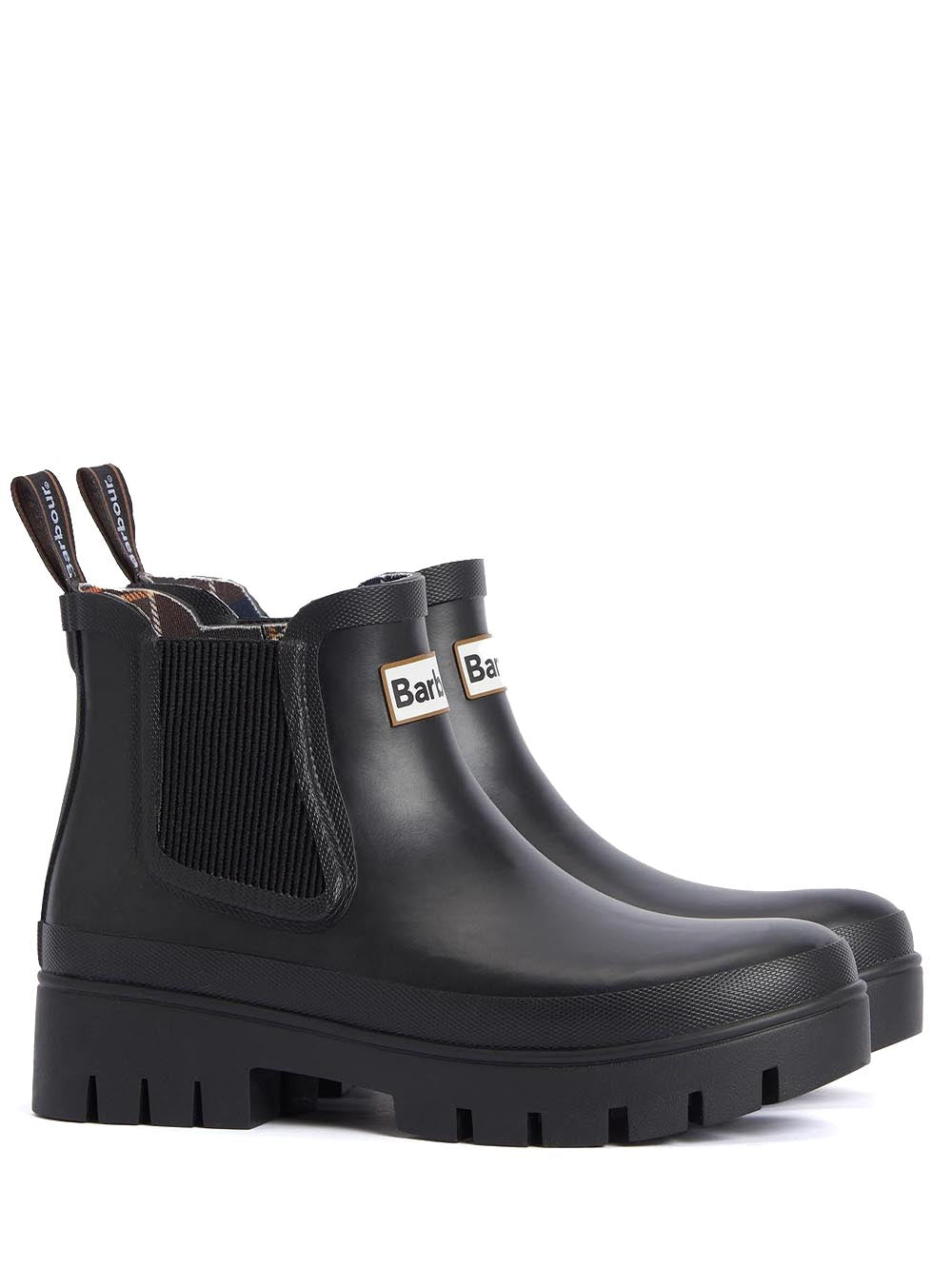 Barbour Stivale Chelsea Donna Lrf0100 Nero