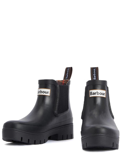Barbour Stivale Chelsea Donna Lrf0100 Nero