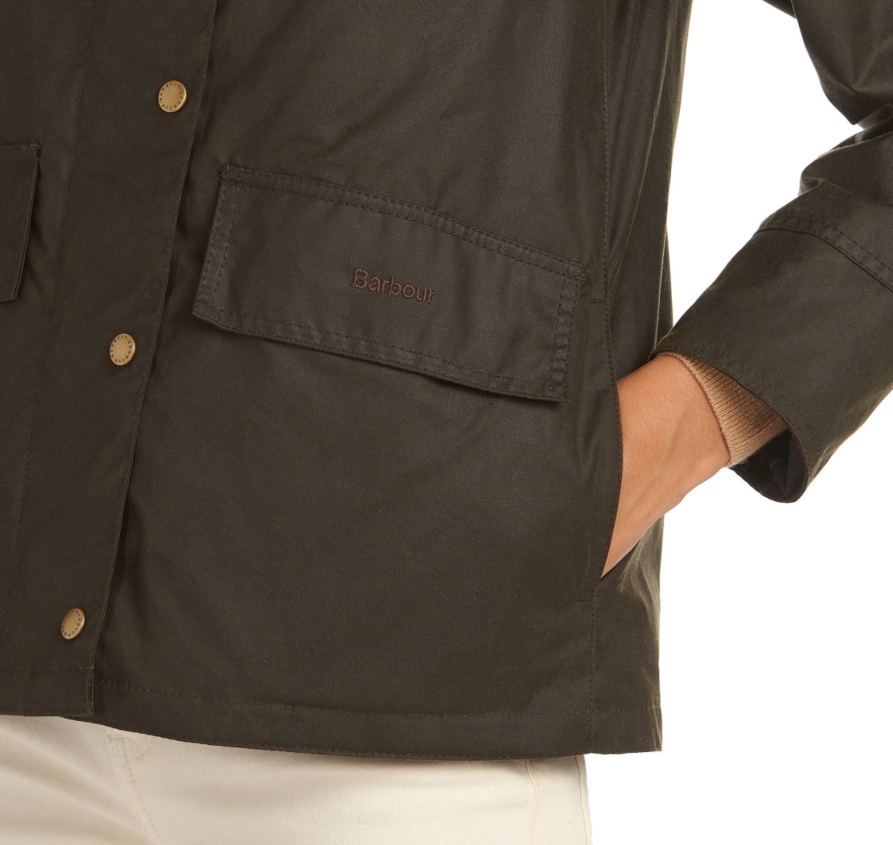 Barbour Giubbino Donna Lwx1081 Verde oliva